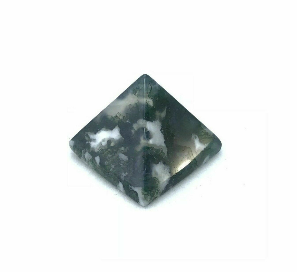 Tree Agate Pyramid 180716 25mm Dendritic Quartz Crystal Mineral Metaphysical