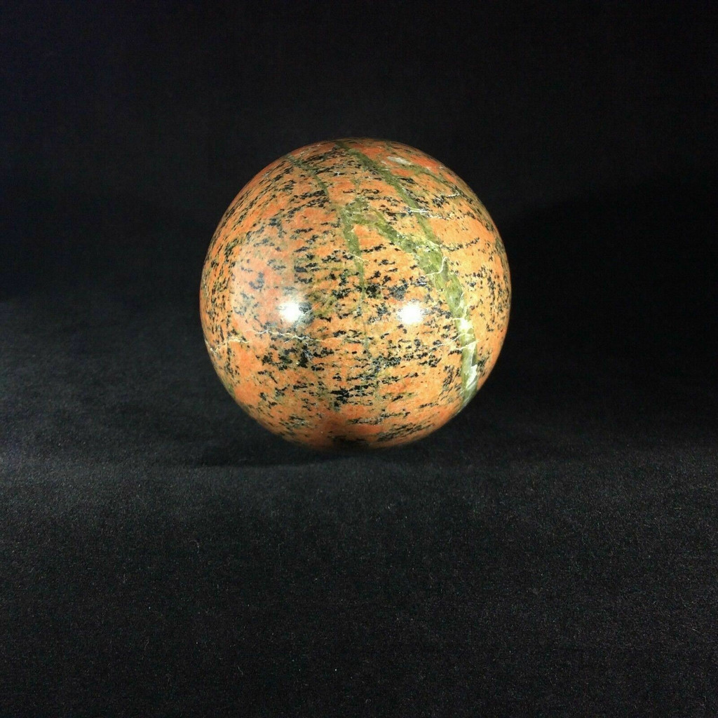 Large Unakite Egg Shiva 132mm 171202 Pink Green Feldspar Quartz Display Decor