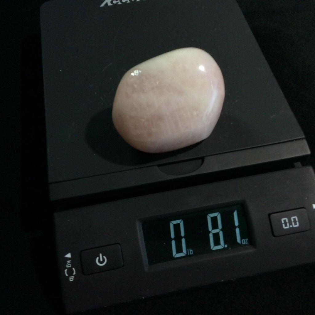 Rose Quartz Crystal 8oz 170717 Massage Therapy Stone Unconditional Love