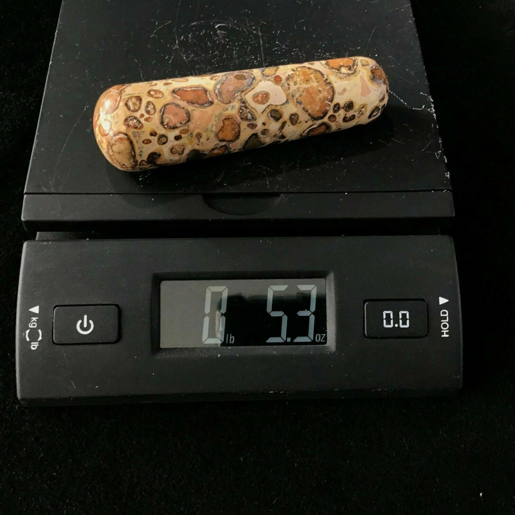 Leopardite Leopard Jasper Massage Therapy Wand 1811101 Stone 108mm Metaphysical