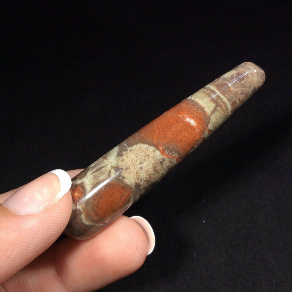 Jasper Massage Wand Tool 59.9mm 171074 Metaphysical Healing Crystal