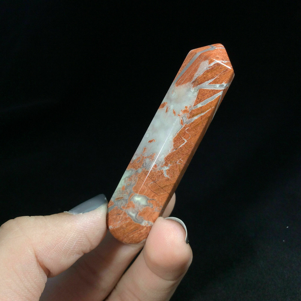 Brecciated Jasper Mini Massage Wand 61.8mm 171129 Supreme Nurturer Metaphysical