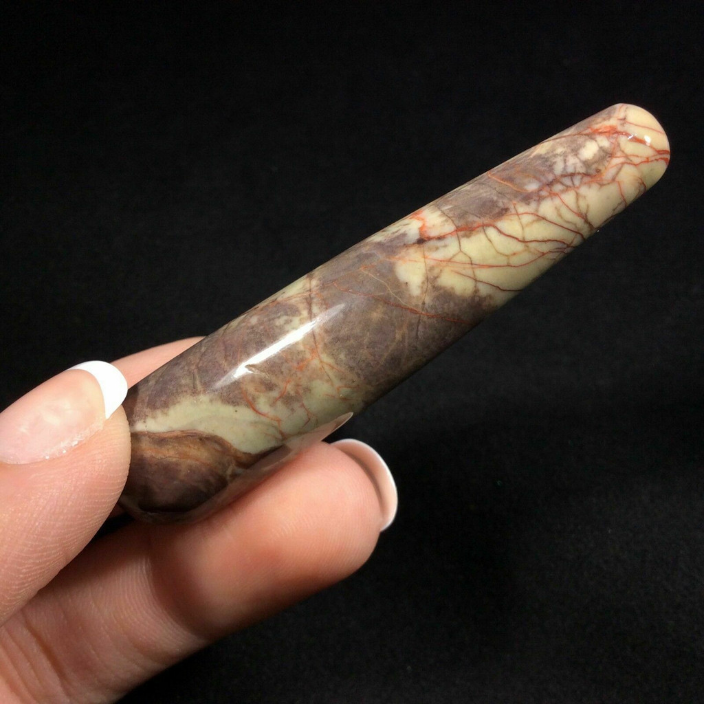 Jasper Massage Wand Tool 60mm 171073 Metaphysical Healing Crystal