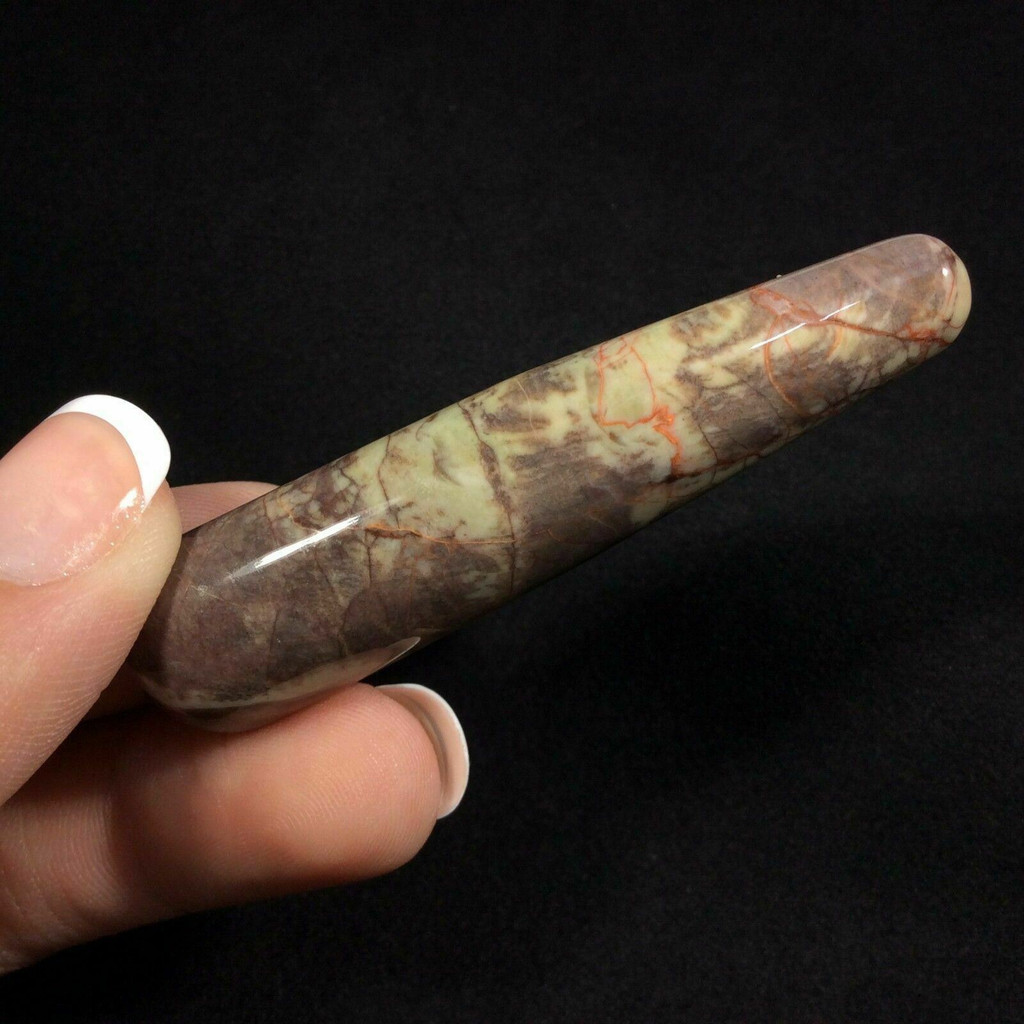 Jasper Massage Wand Tool 60mm 171073 Metaphysical Healing Crystal