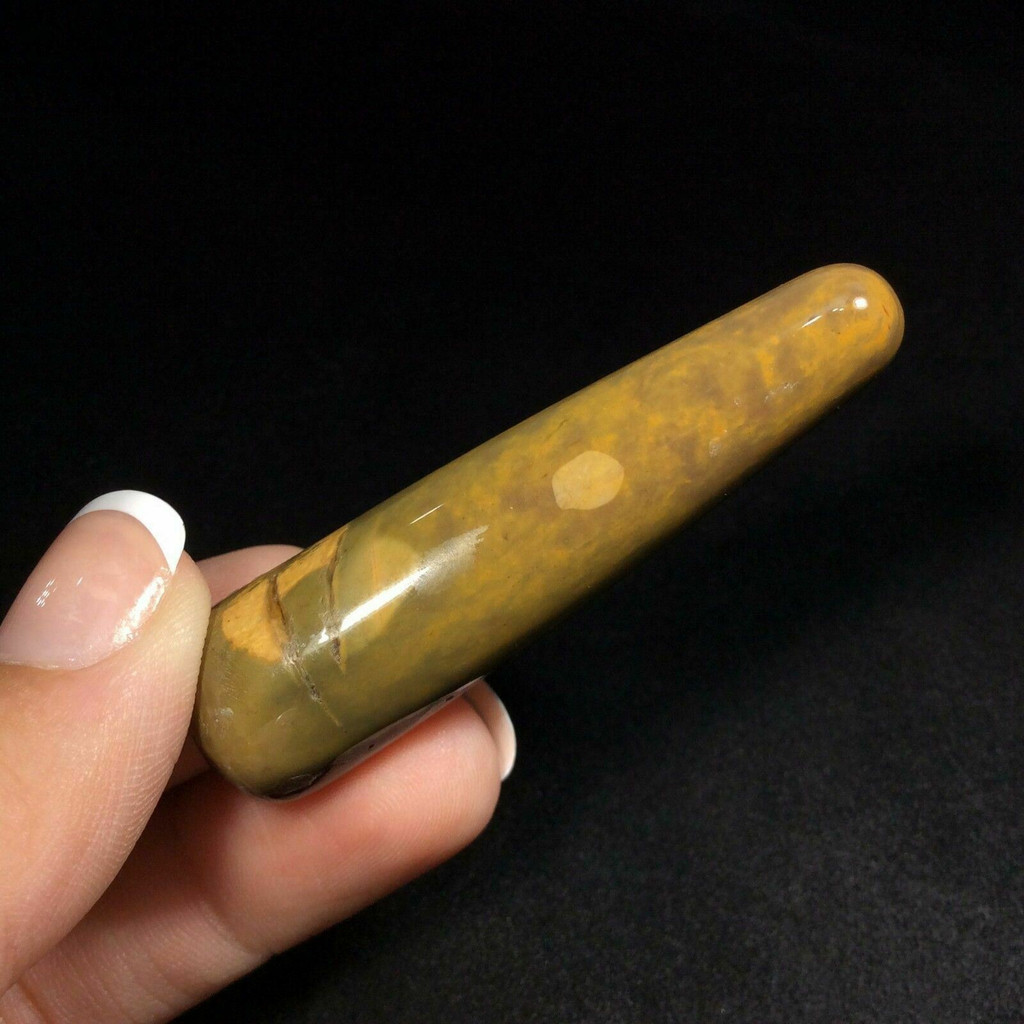 Mookite Jasper Massage Wand Tool 56mm 171079 Metaphysical Healing Crystal