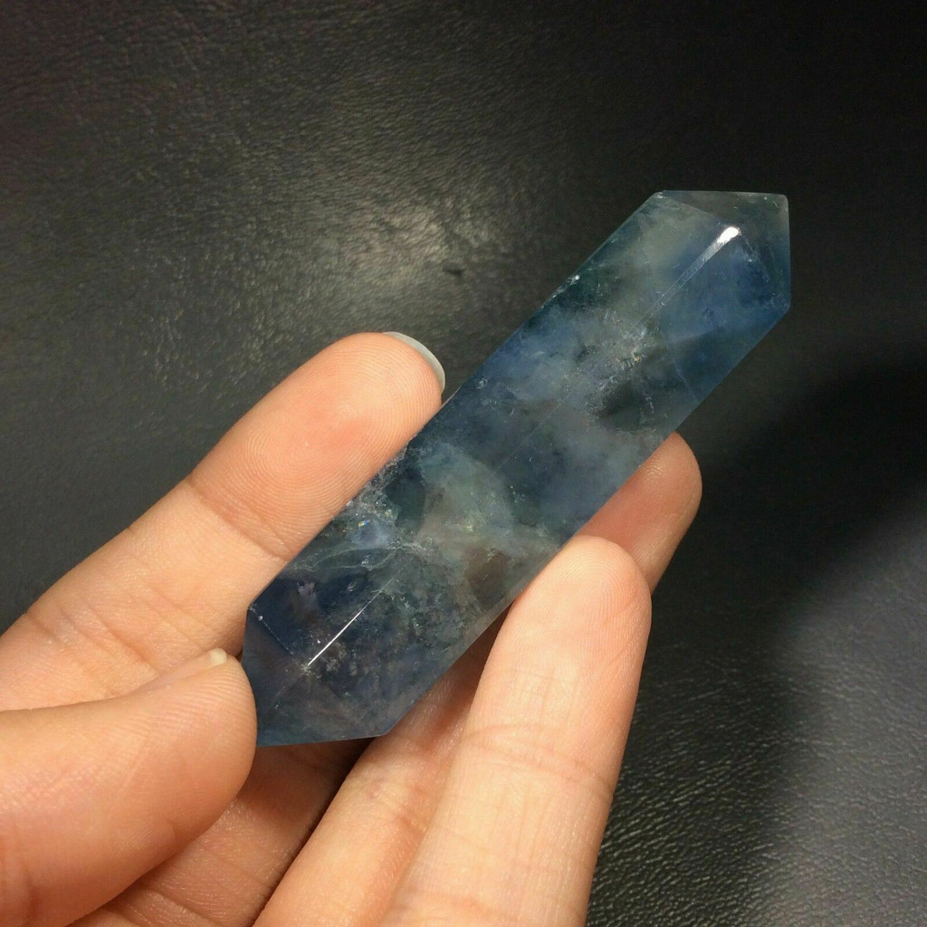 Double Terminated Fluorite Wand 180108 The Genius Stone Healing Metaphysical