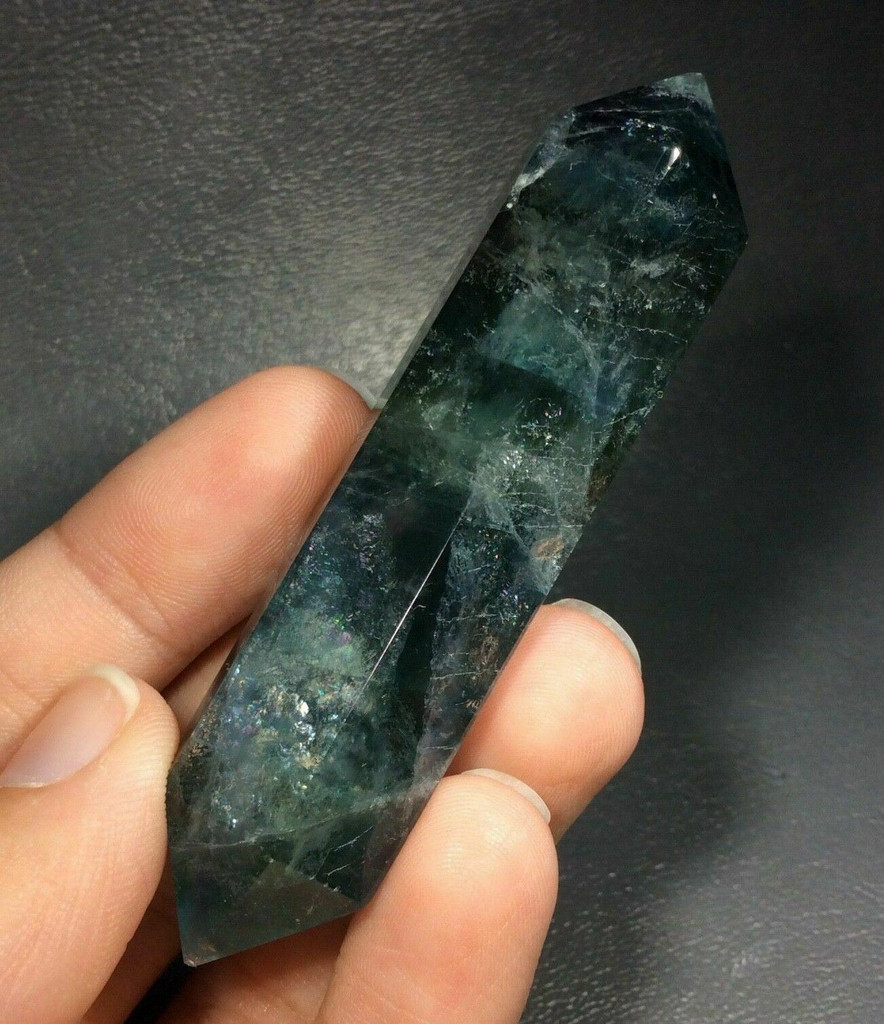 Double Terminated Fluorite Wand 180110 The Genius Stone Healing Metaphysical