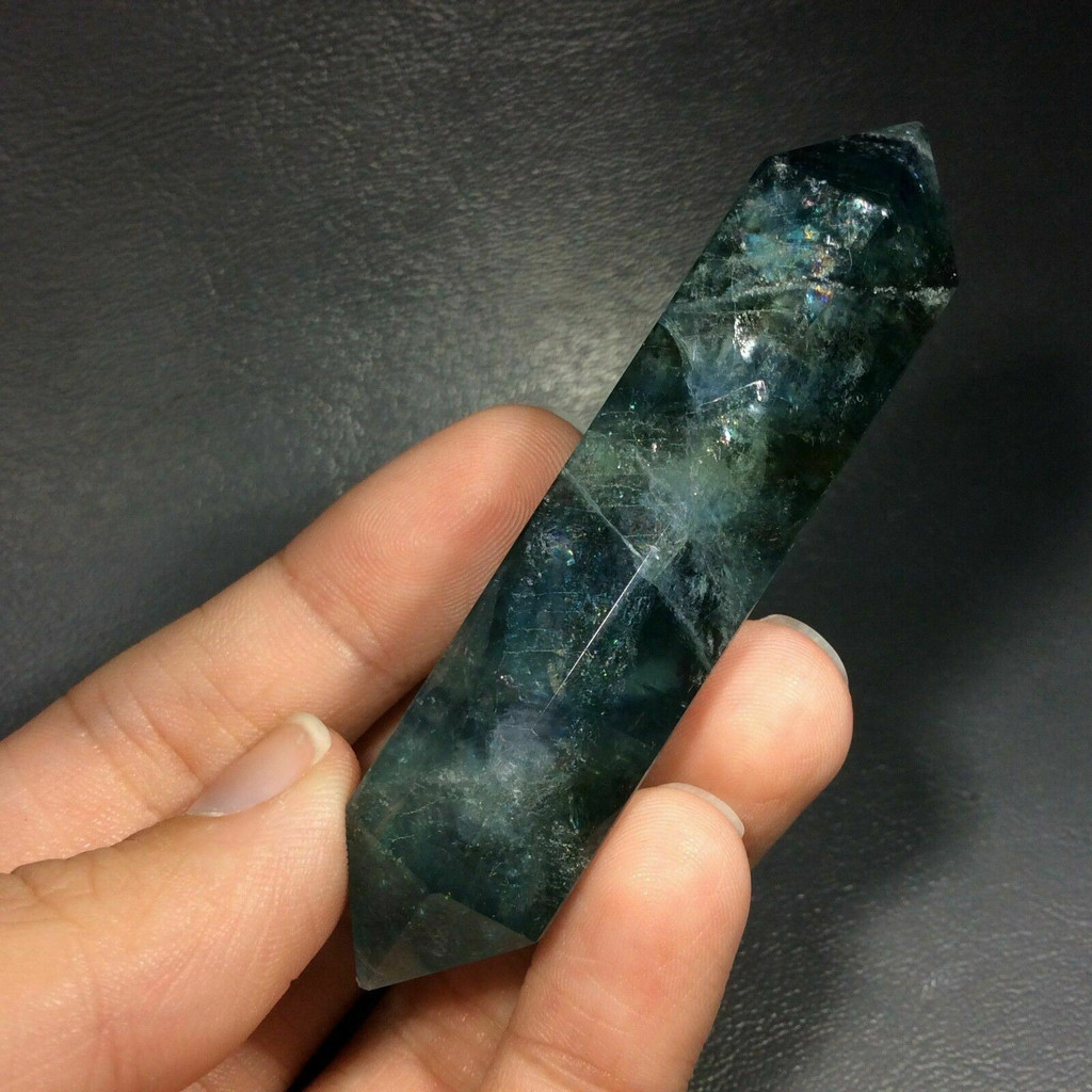 Double Terminated Fluorite Wand 180110 The Genius Stone Healing Metaphysical