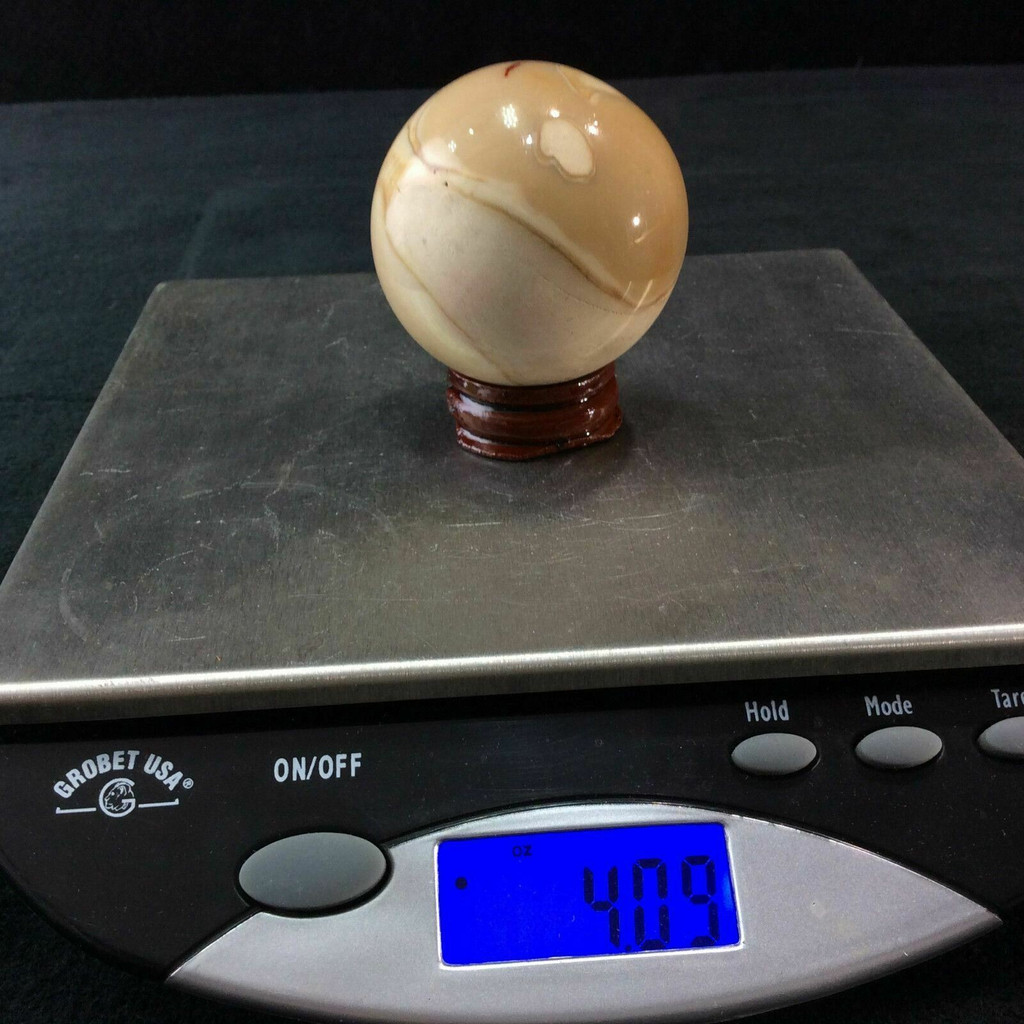 Polished Mookaite Mookite Jasper Sphere -160516- 50mm 2 in Stone Emotional Calm