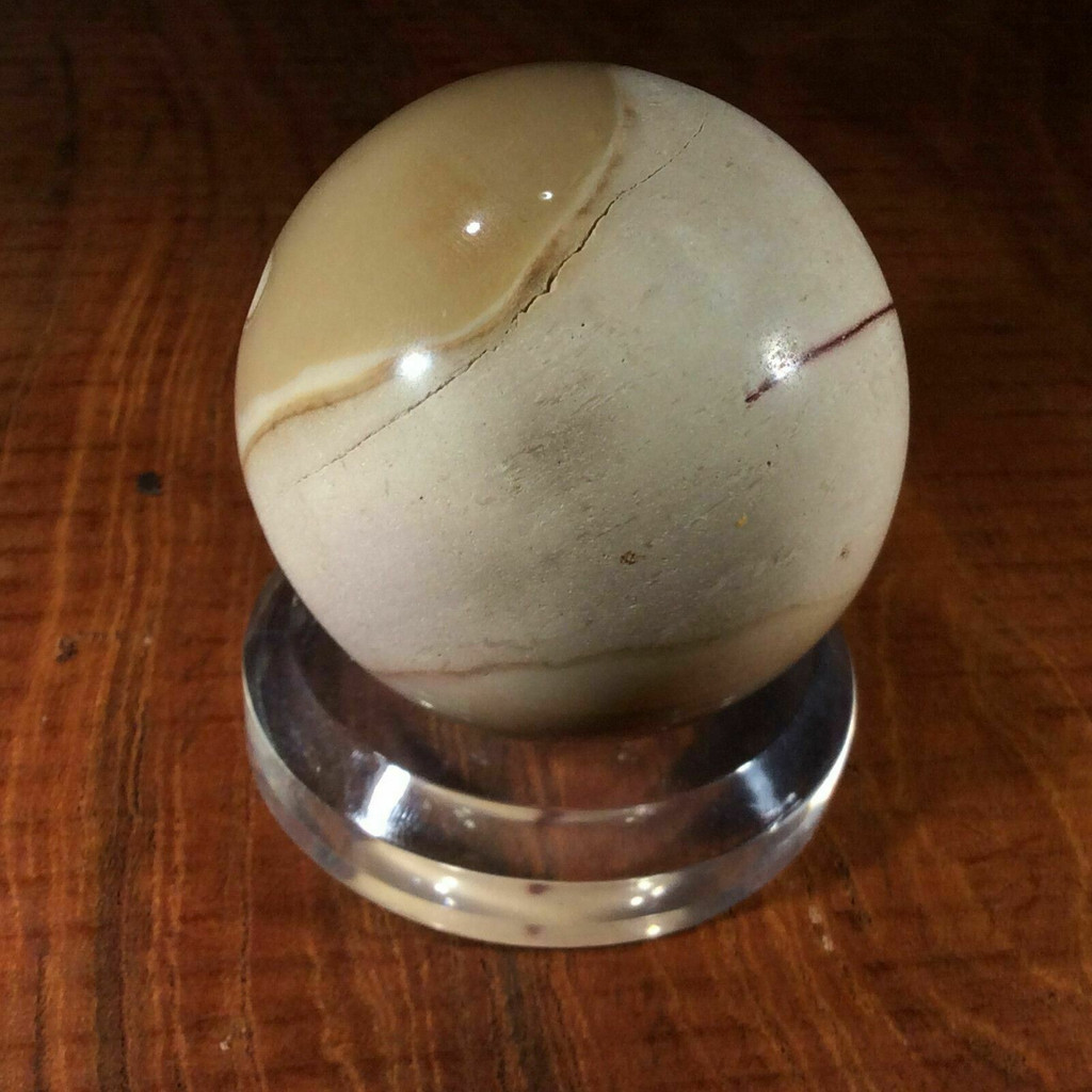 Polished Mookaite Mookite Jasper Sphere -160516- 50mm 2 in Stone Emotional Calm