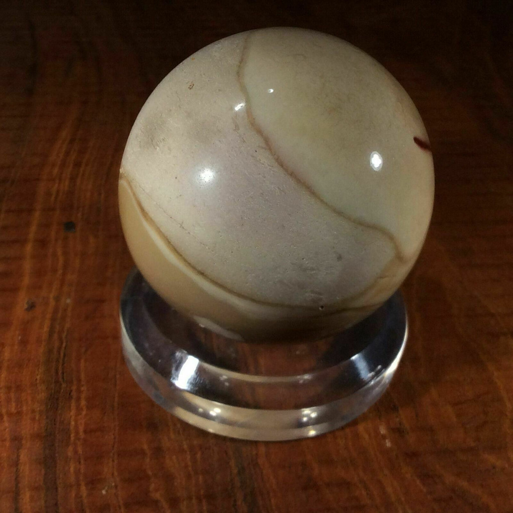 Polished Mookaite Mookite Jasper Sphere -160516- 50mm 2 in Stone Emotional Calm