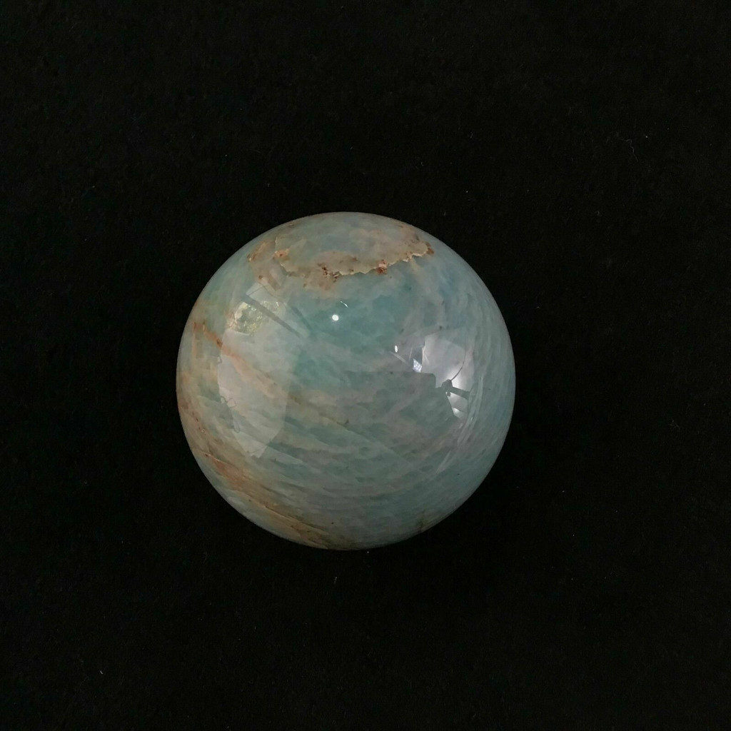 Amazonite Sphere 181102-55mm Green Blue Stone of Communication Metaphysical