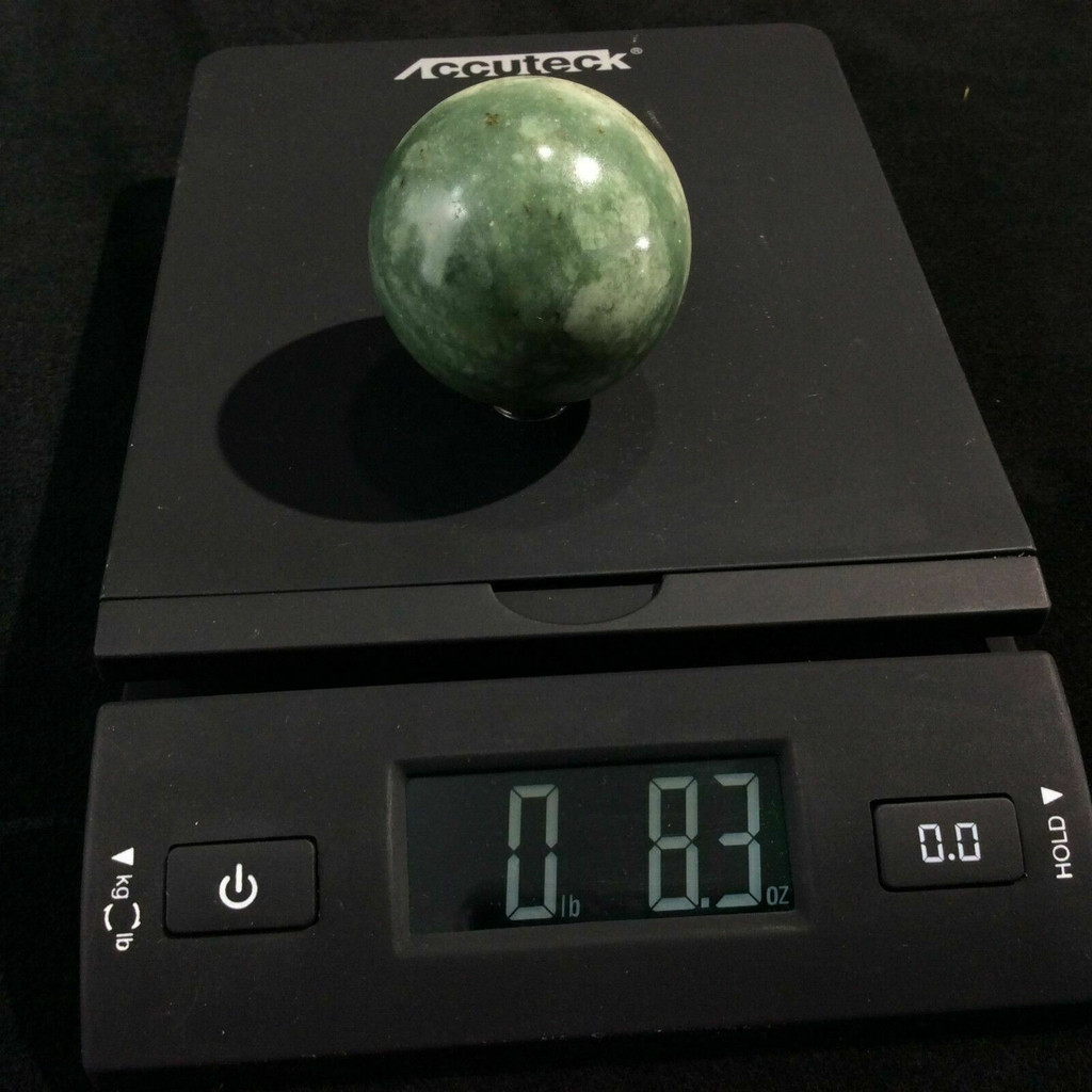 Jade Sphere 170505 53mm 2in Master Healer Metaphysical Crystal Healing