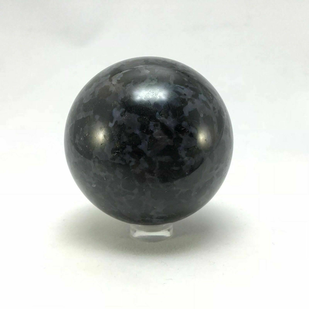Purple Black Indigo Gabbro Sphere 181101-60mm Stone of Healing Metaphysical