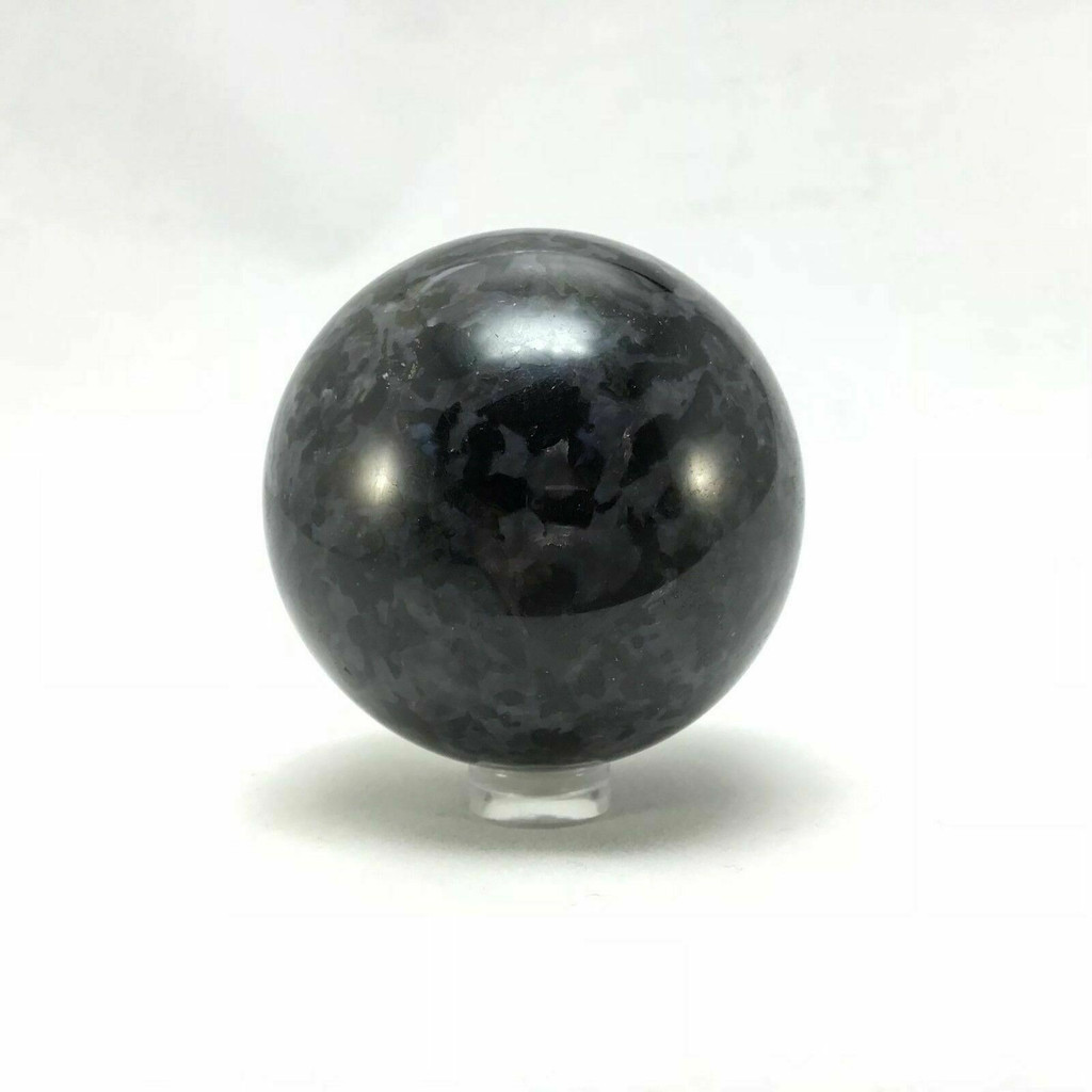 Purple Black Indigo Gabbro Sphere 181101-60mm Stone of Healing Metaphysical