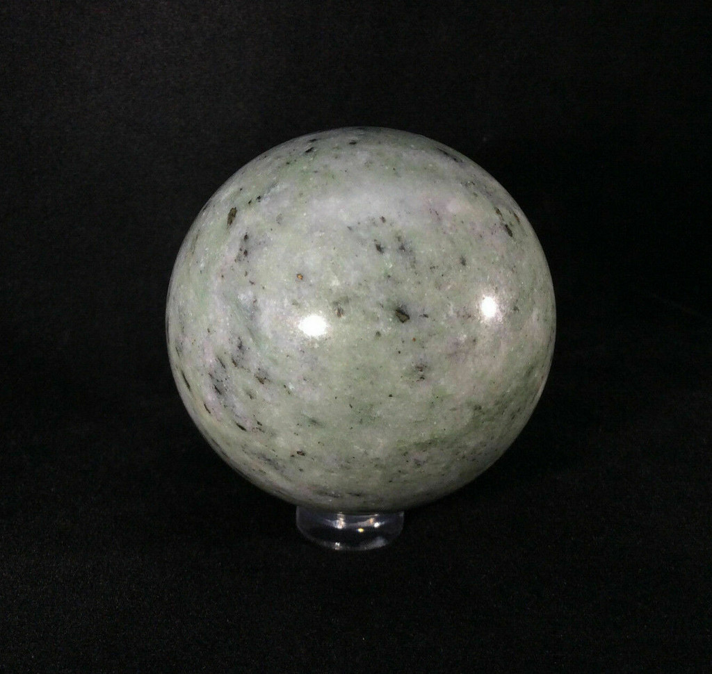 Jade Sphere 170808 53mm Master Healer Metaphysical Crystal Healing