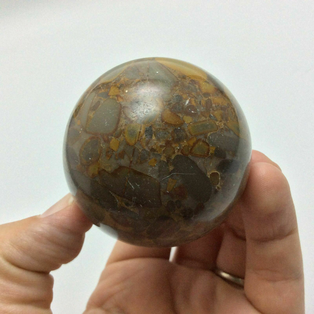 Bamboo Jasper Sphere 170701 53mm Supreme Nurturer Metaphysical