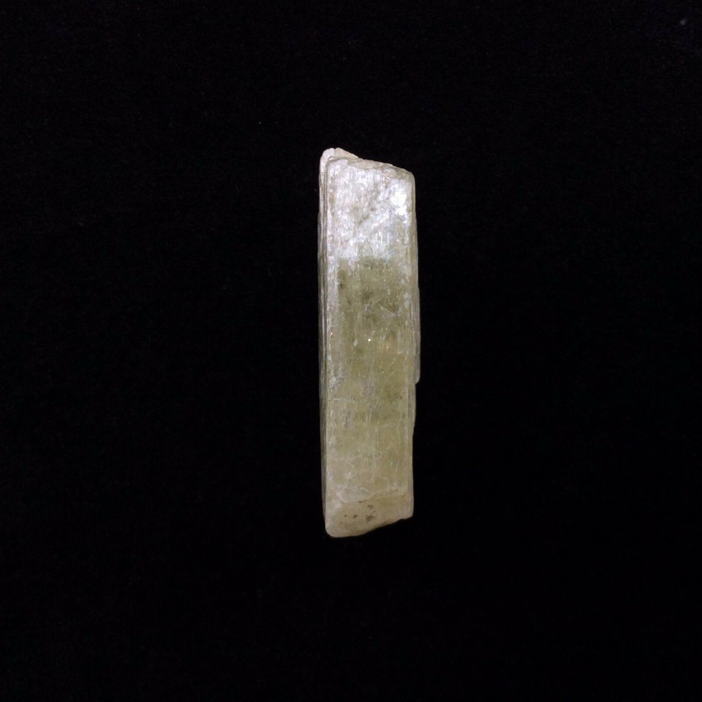 MeldedMind Rough Green Kunzite Specimen 1.38in Natural Green Crystal 170438