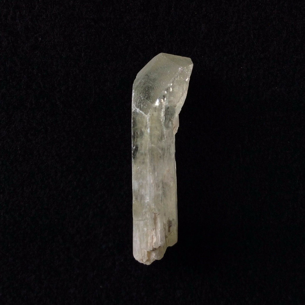 MeldedMind Rough Green Kunzite Specimen 1.69in Natural Green Crystal 170442