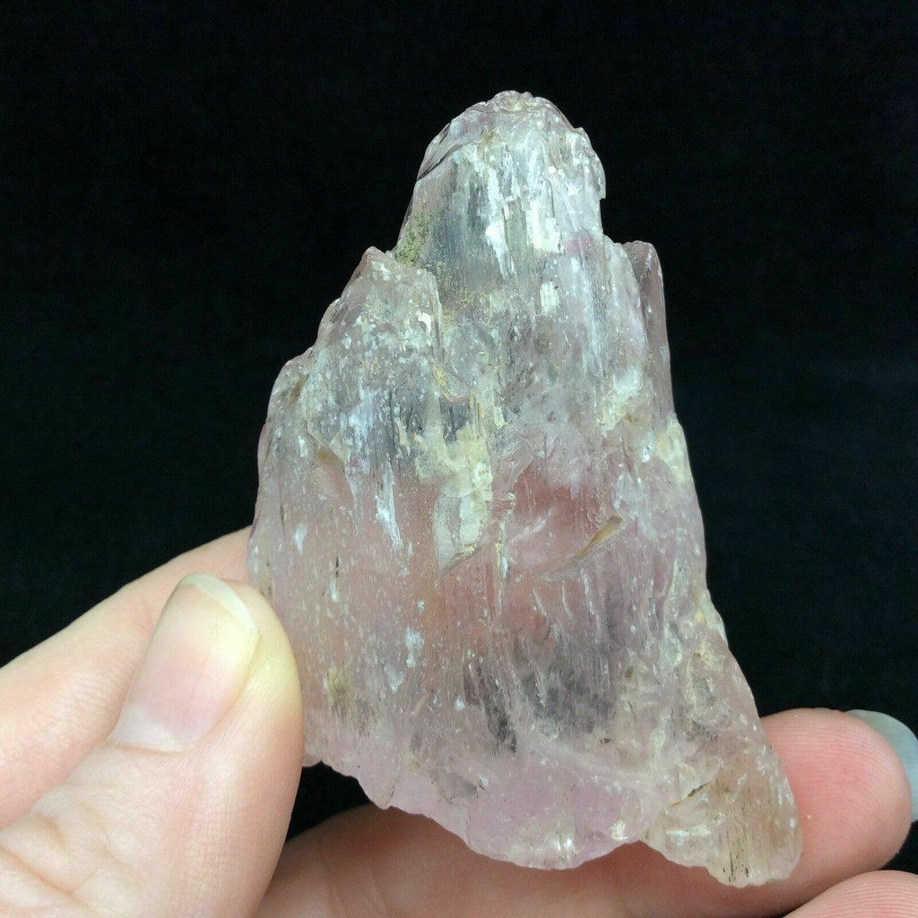 MeldedMind Rough Pink Kunzite Specimen 2.50in Natural Crystal Stone 008