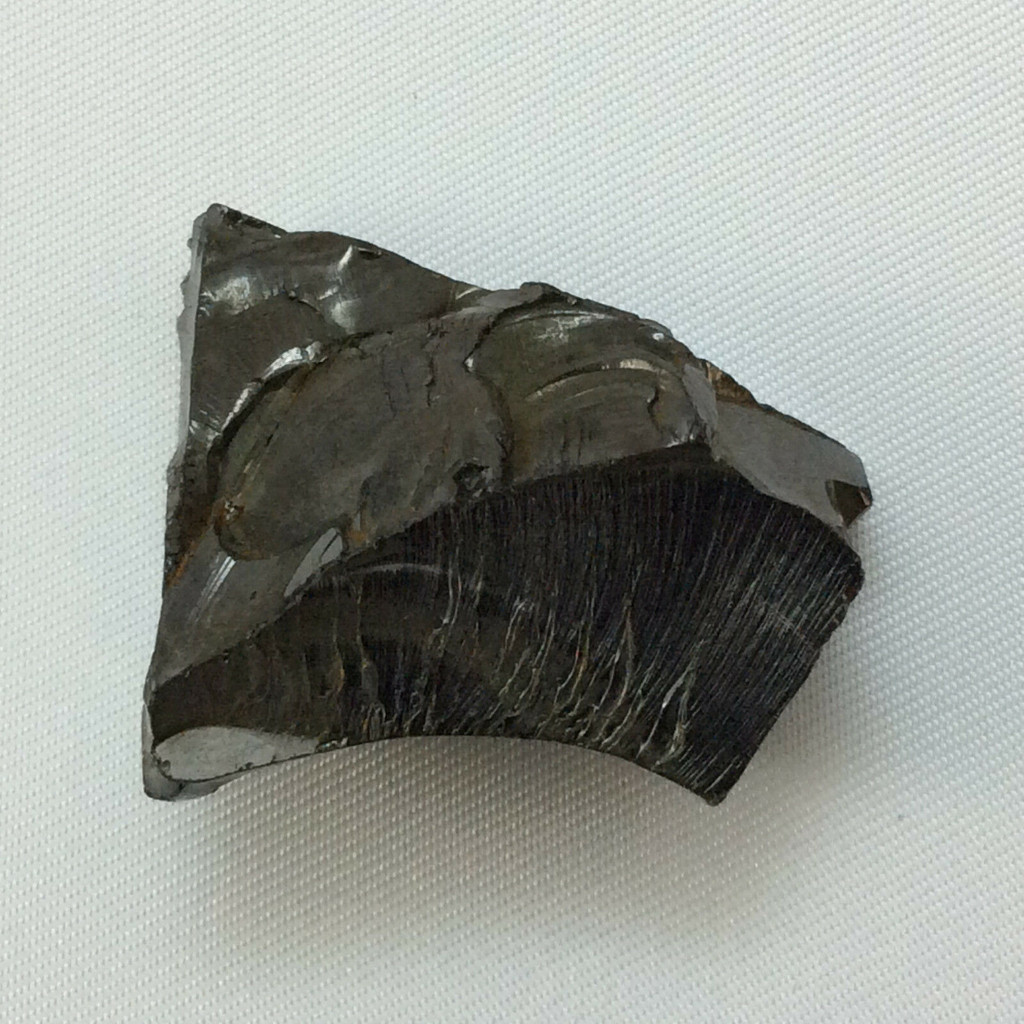 Rough Silver Shungite Specimen 170714 27.8mm Stone of Transformation 