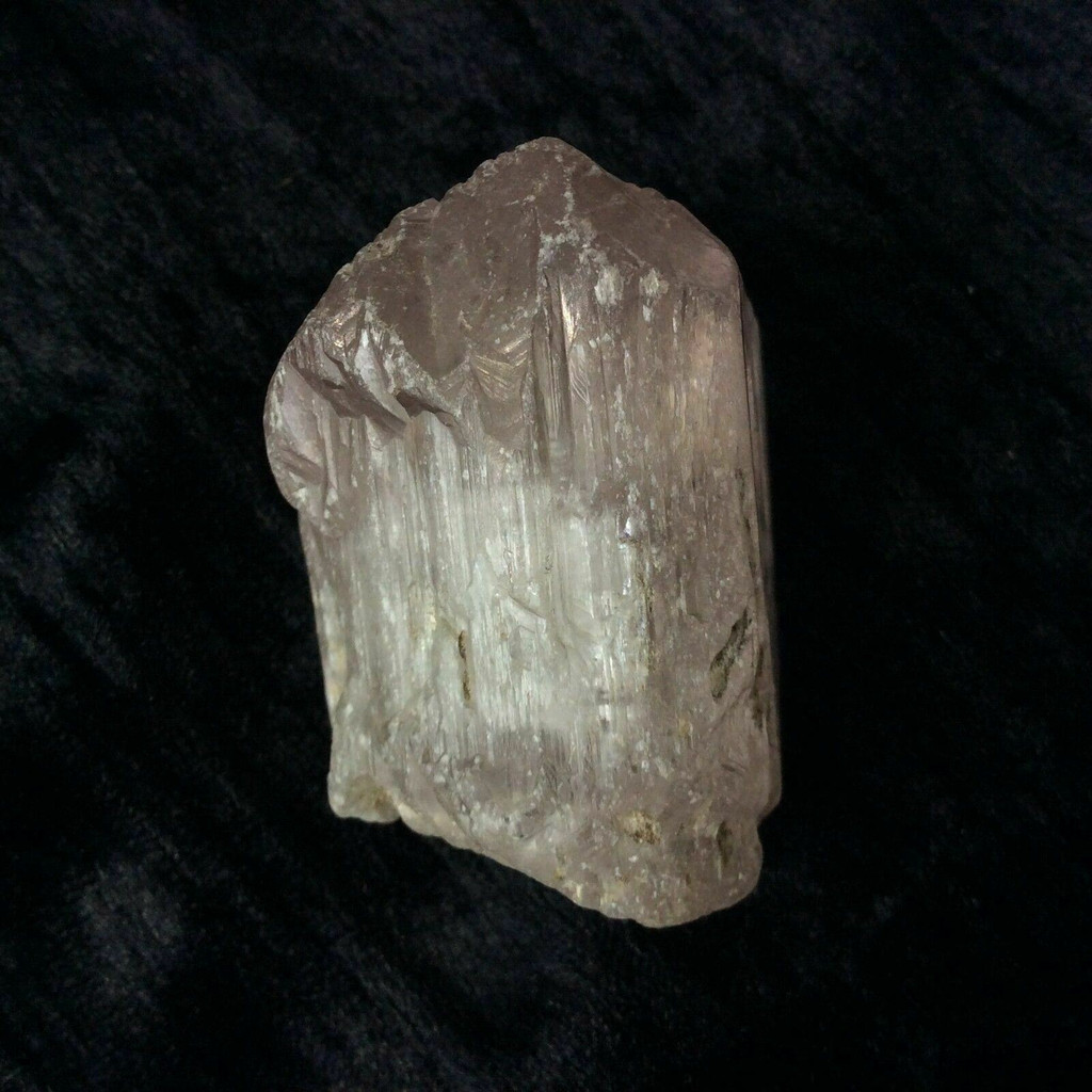 MeldedMind Rough Pink Kunzite Specimen 2.06in Natural Crystal Stone 009