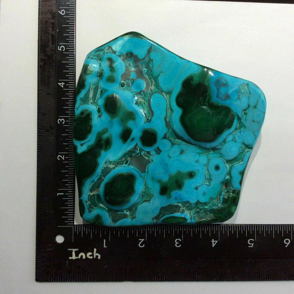 Polished Malachite Chrysocolla Specimen 171223 Metaphysical Healing