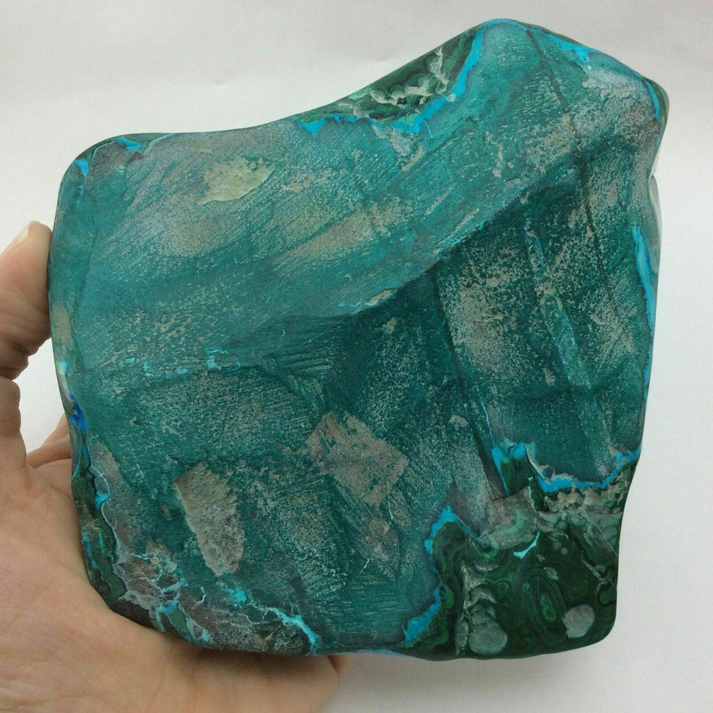 Polished Malachite Chrysocolla Specimen 171223 Metaphysical Healing