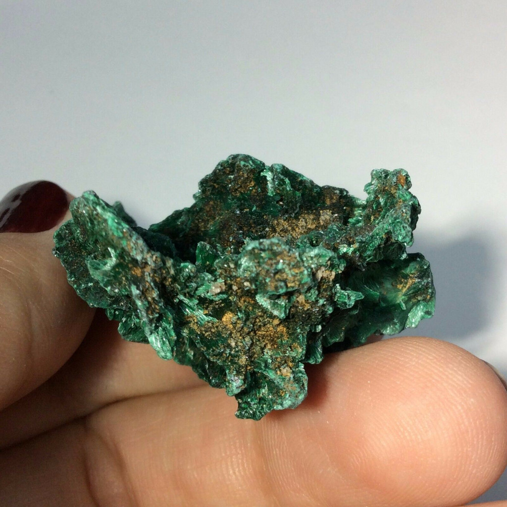 MeldedMind Rough Malachite Specimen 1.61in Natural Green Crystal 170915