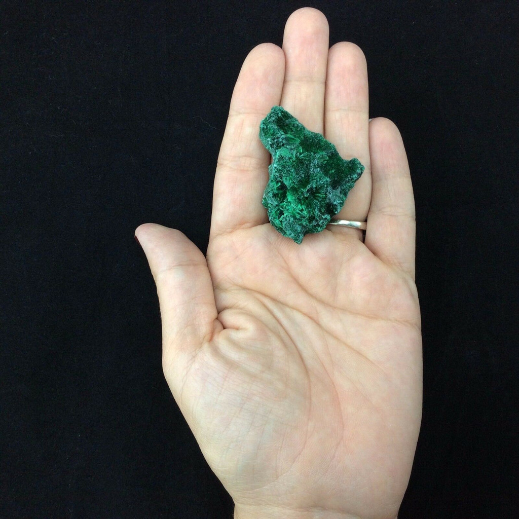 MeldedMind Rough Malachite Specimen 1.83in Natural Green Crystal 170911