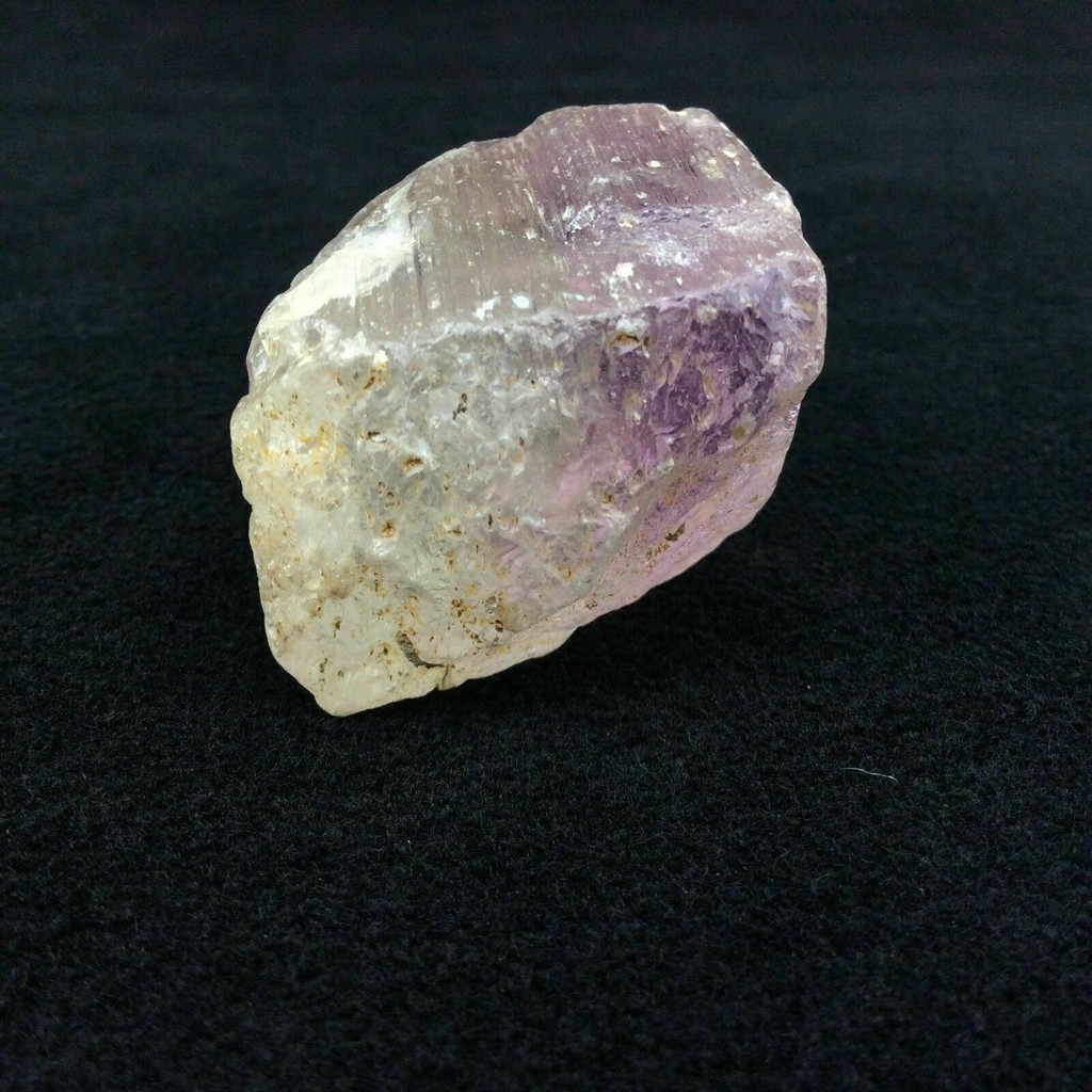 MeldedMind Rough Purple Pink Green and Clear Kunzite 1.50in Natural Crystal 011