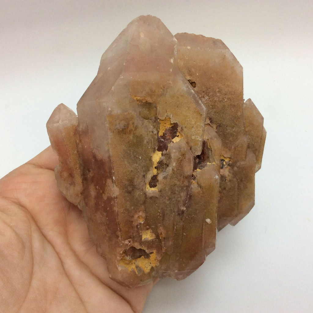 Red Quartz Crystal Cluster 170706 531g Master Healing Stone Metaphysical