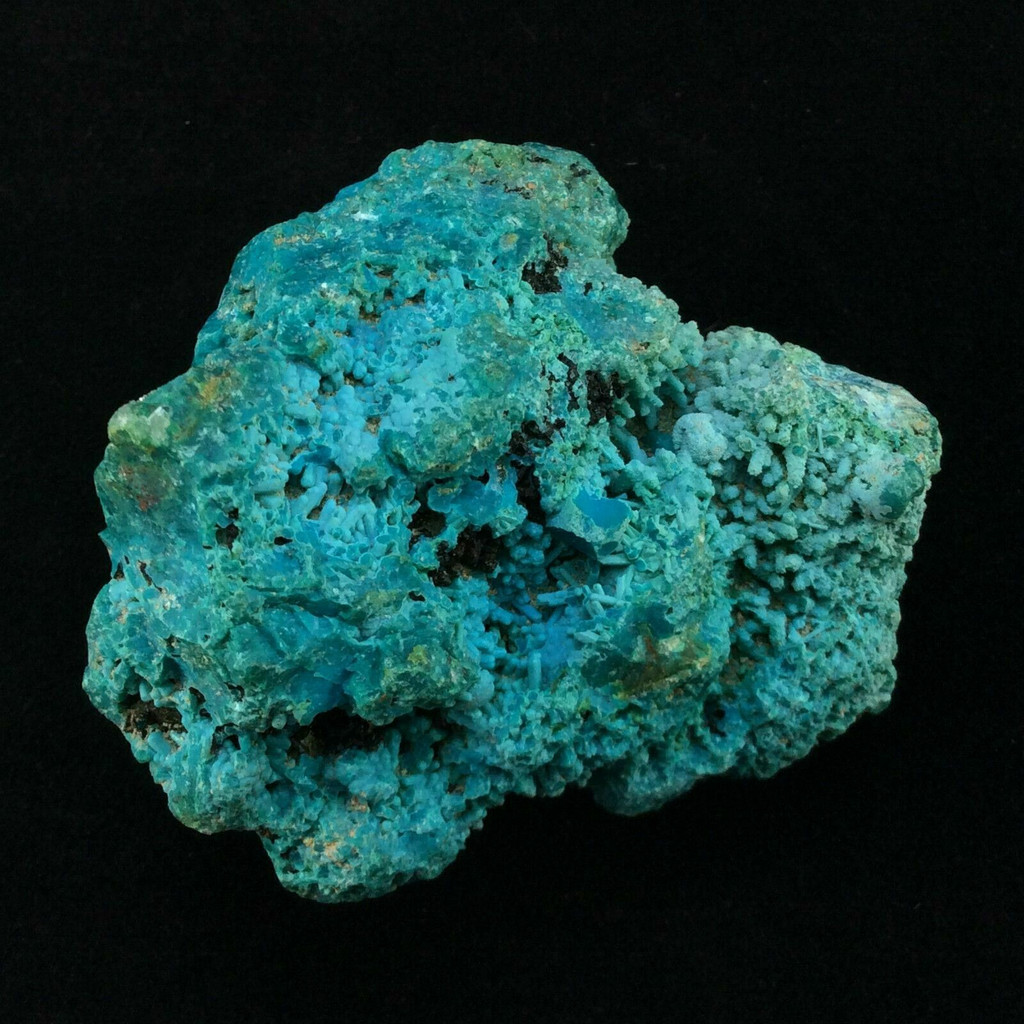 MeldedMind Rough Chrysocolla Specimen 2.14in Natural Blue Crystal Peruvian #5