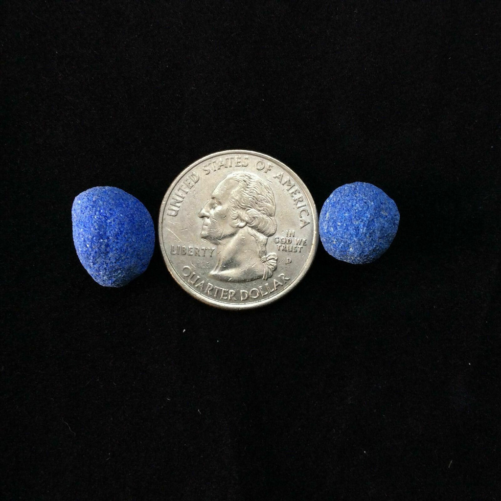 MeldedMind One (1) Small Rough Natural Azurite Blueberry .35in - .55in Arizona