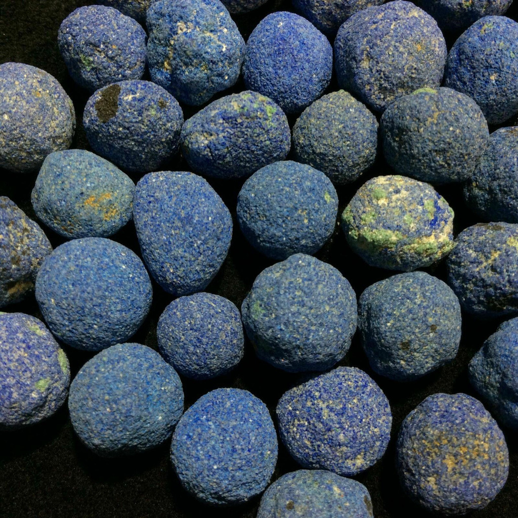 MeldedMind One (1) Small Rough Natural Azurite Blueberry .35in - .55in Arizona
