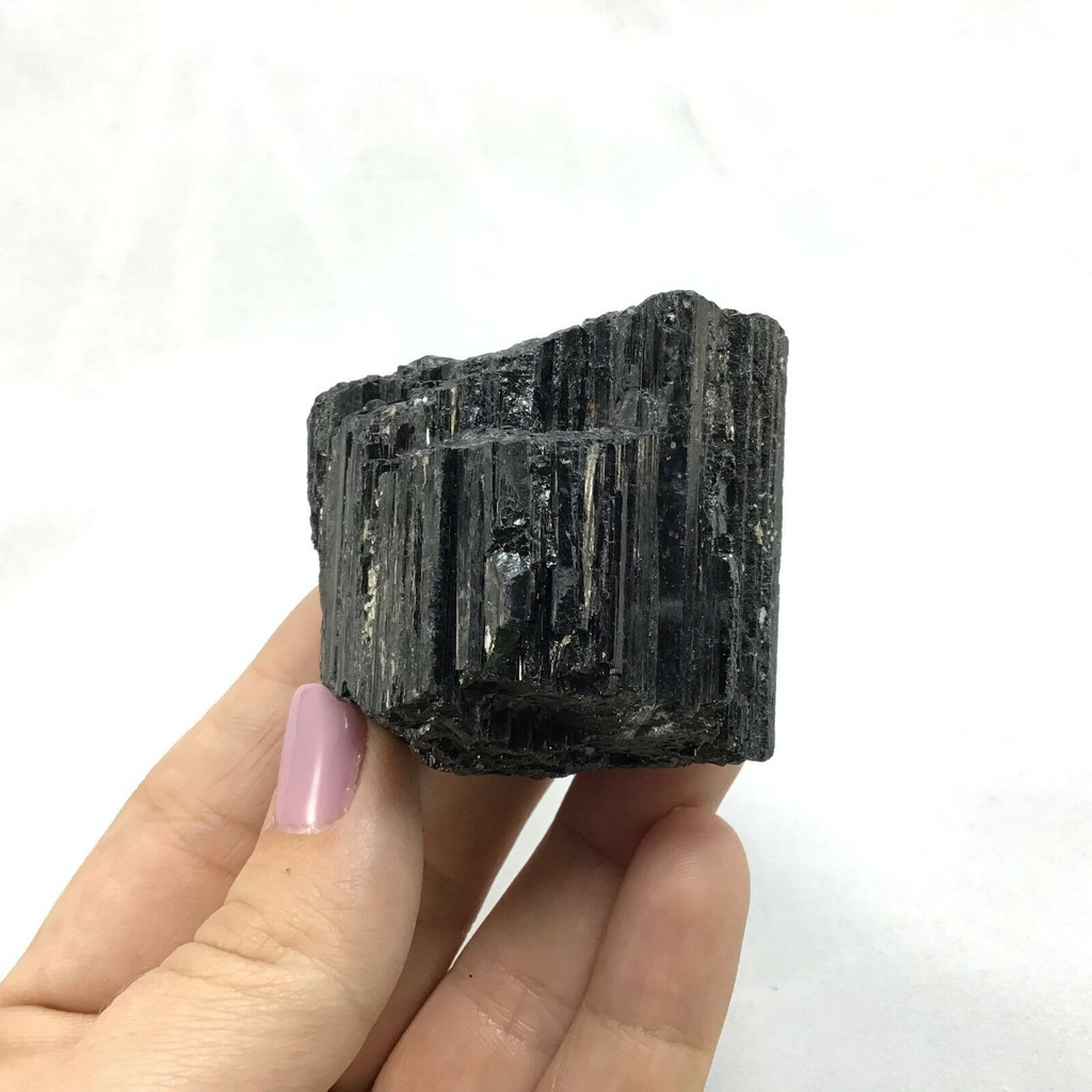 Black Tourmaline Specimen 209g 1901-43 Stone of the Healer Metaphysical