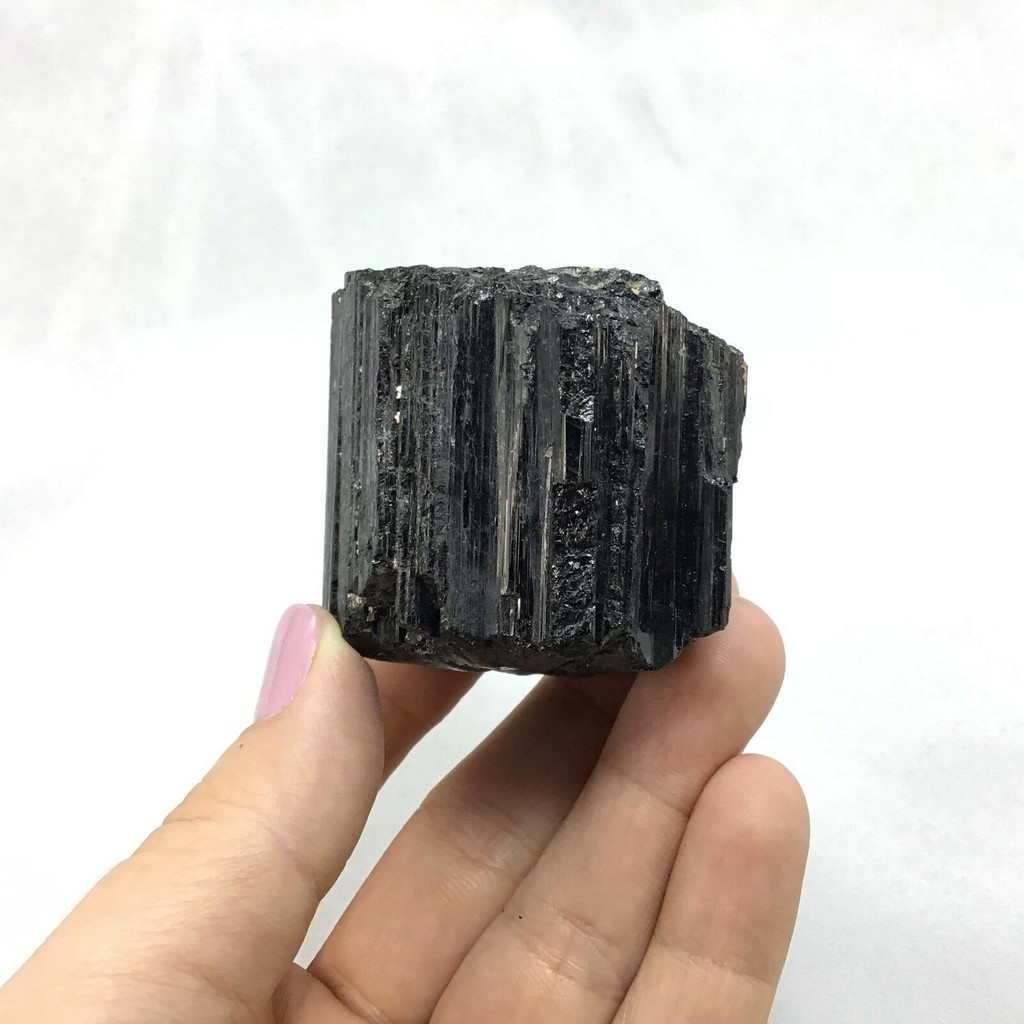 Black Tourmaline Specimen 209g 1901-43 Stone of the Healer Metaphysical