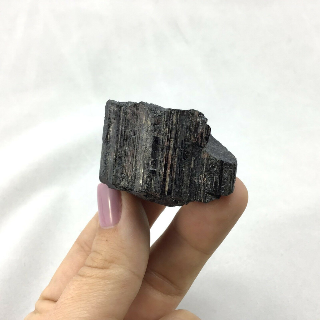 Black Tourmaline Specimen 62g 1901-35 Stone of the Healer Metaphysical