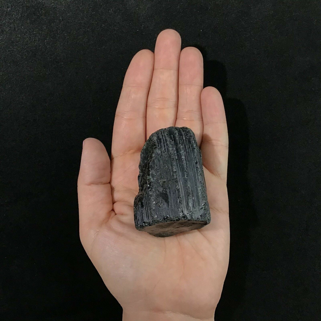 Black Tourmaline Specimen 189g 1901-42 Stone of the Healer Metaphysical