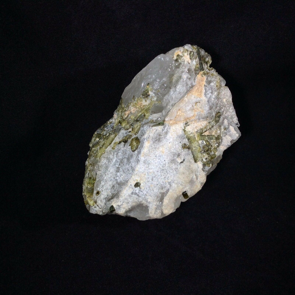 Green Tourmaline in Matrix 8oz 170922 Stone Crystal Mineral Specimen