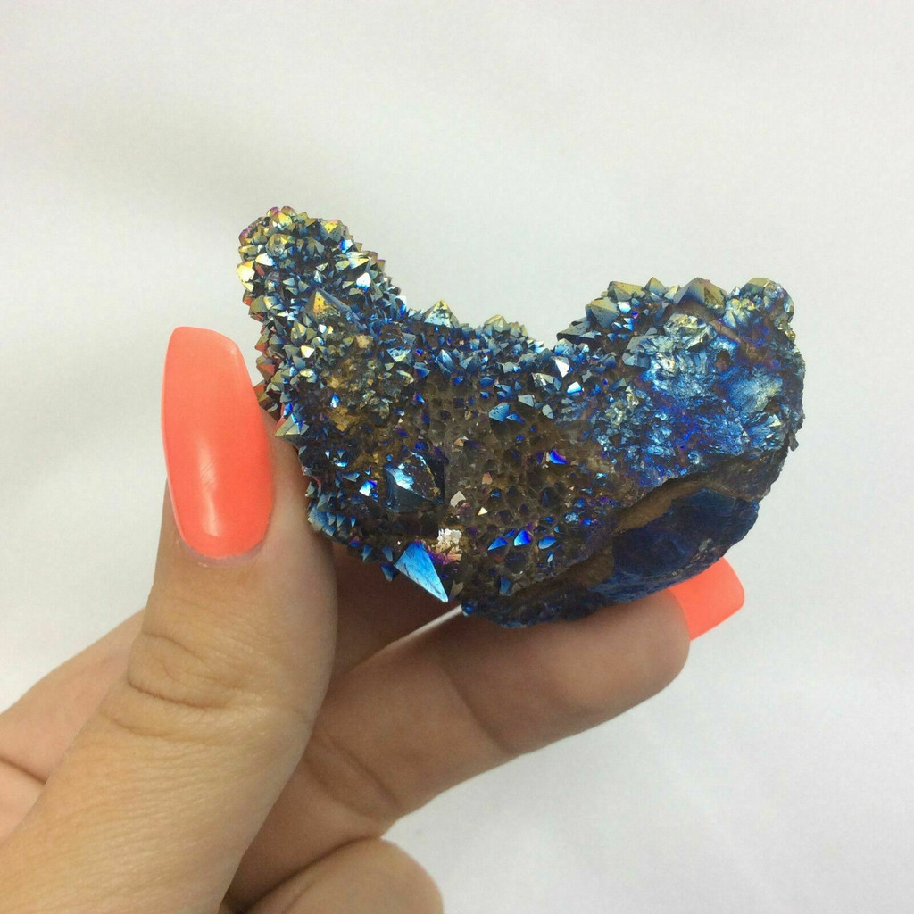 Titanium Aura Quartz Specimen 180422 56mm Multi-Dimensional Healing