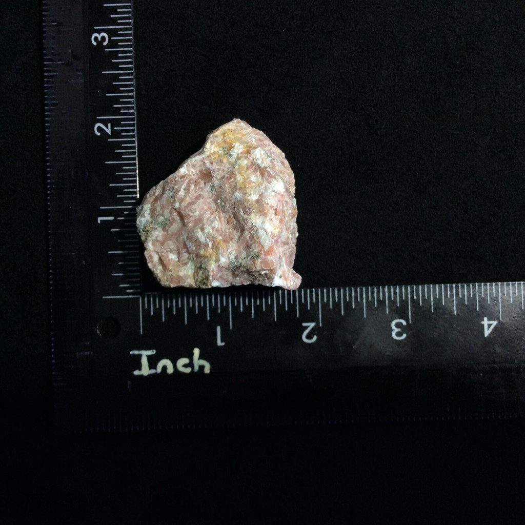 MeldedMind Rough Strawberry Pink Calcite Specimen Natural Pink Crystal 170807