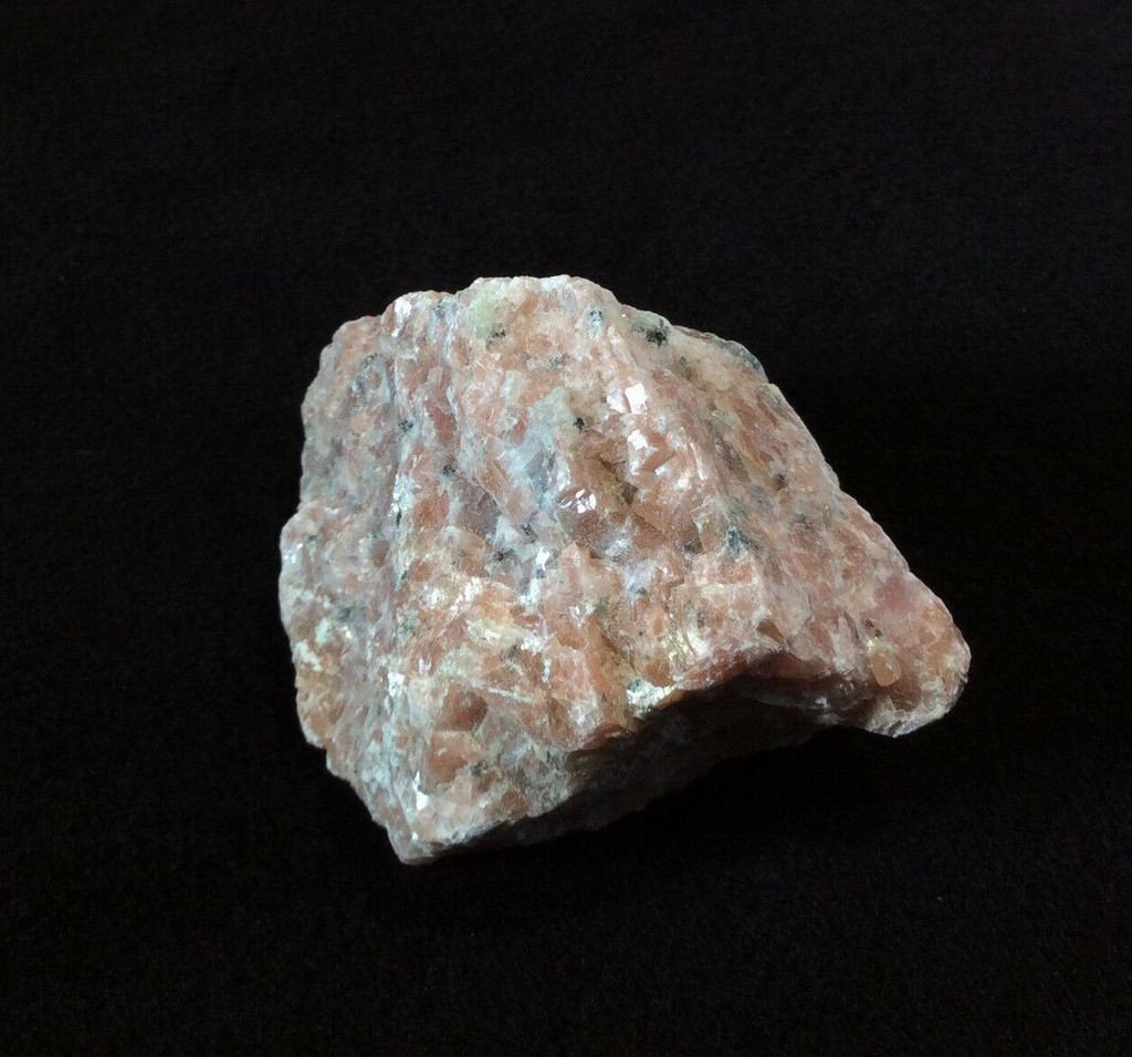 MeldedMind Rough Strawberry Pink Calcite Specimen Natural Pink Crystal 170803