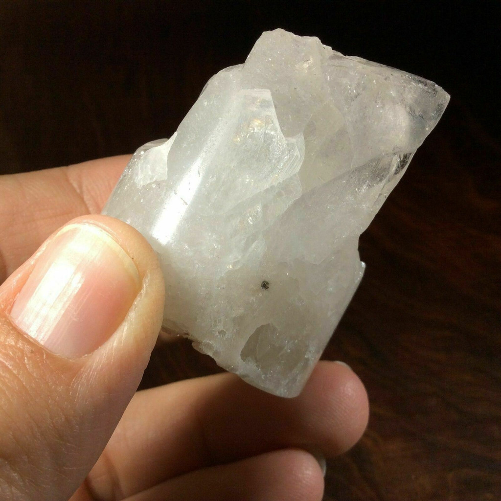 Small Clear Quartz Crystal Core Geode 170506 37mm Master Stone of Healing