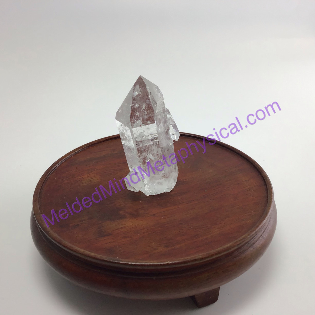 Ultra Clear Quartz Fairy Dust Keyhole Single Terminated Lemerian 151225