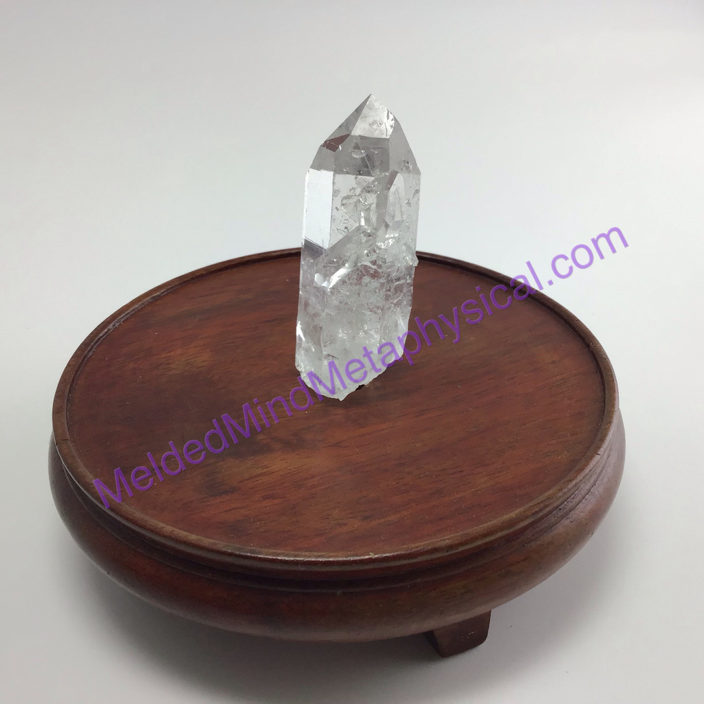 Ultra Clear Quartz Fairy Dust Keyhole Single Terminated Lemerian 151225