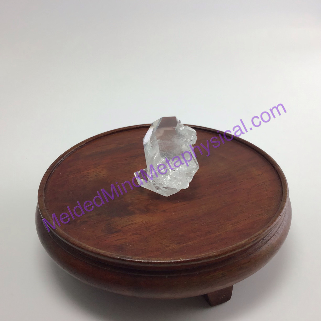 Ultra Clear Quartz Fairy Dust Keyhole Single Terminated Lemerian 151225