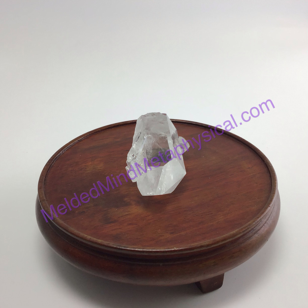 Ultra Clear Quartz Fairy Dust Keyhole Single Terminated Lemerian 151225