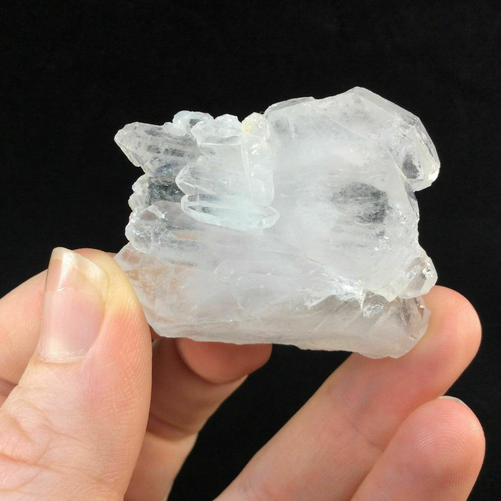 MeldedMind Faden Quartz Cluster Specimen 2in x 1.50in Natural Crystal 170303
