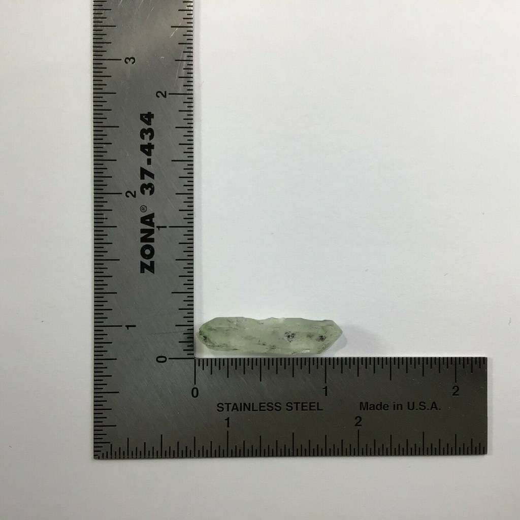 Chlorite Quartz Crystal Specimen 1.5g 27mm 1902-205 Double Terminated Brazil